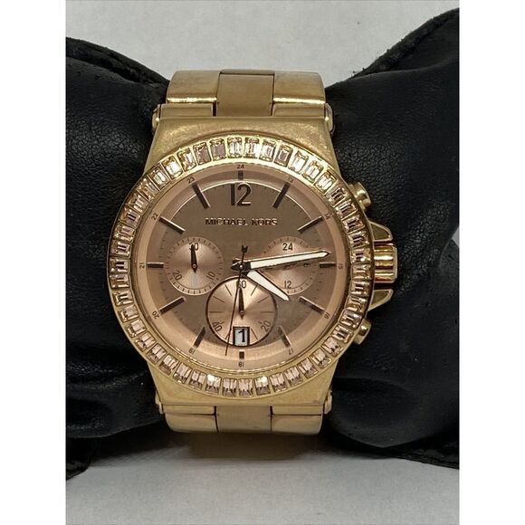 Michael Kors MK5412 Women's Rose Gold Stainless Steel Analog Quartz Watch MP754 - Picture 1 of 12